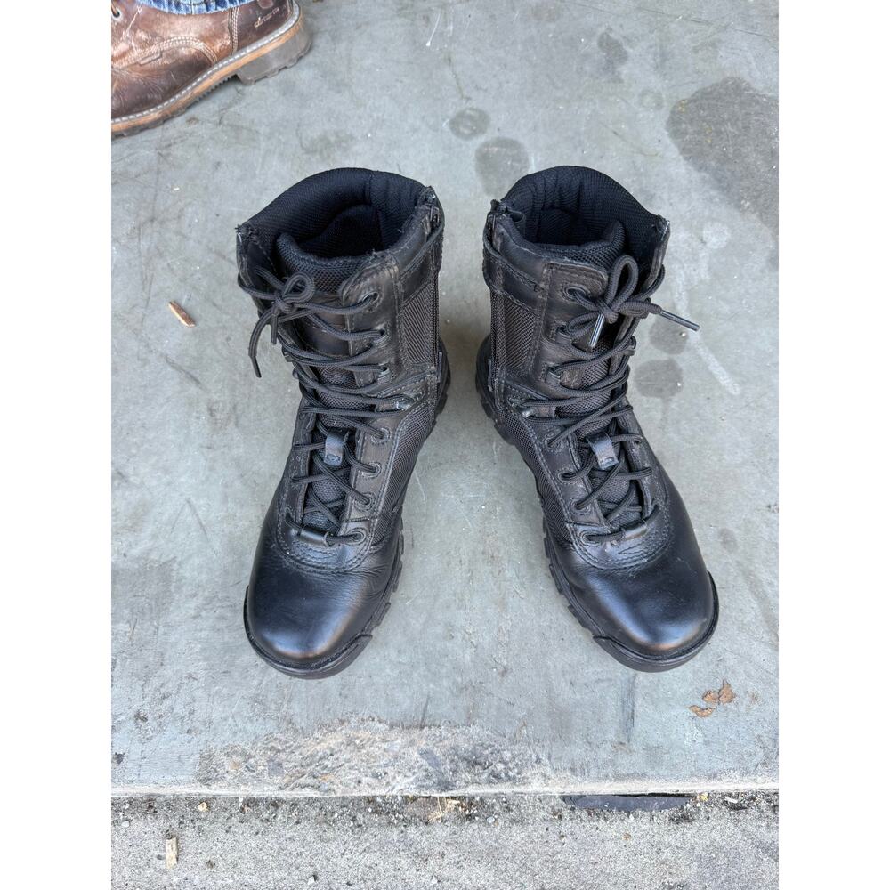 Bates Tactical Sport Side-Zip Leather Boots - Women’s Size 8